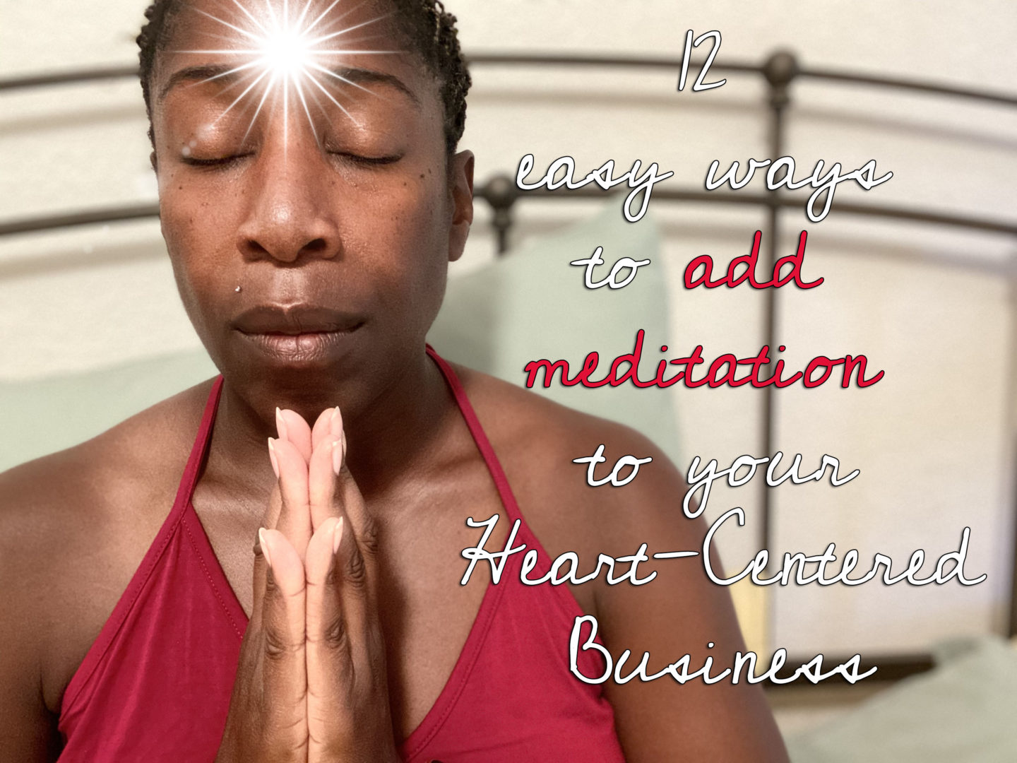 Crystal Lynn Add Meditation To Your Practice Shining Light Prayer Hands